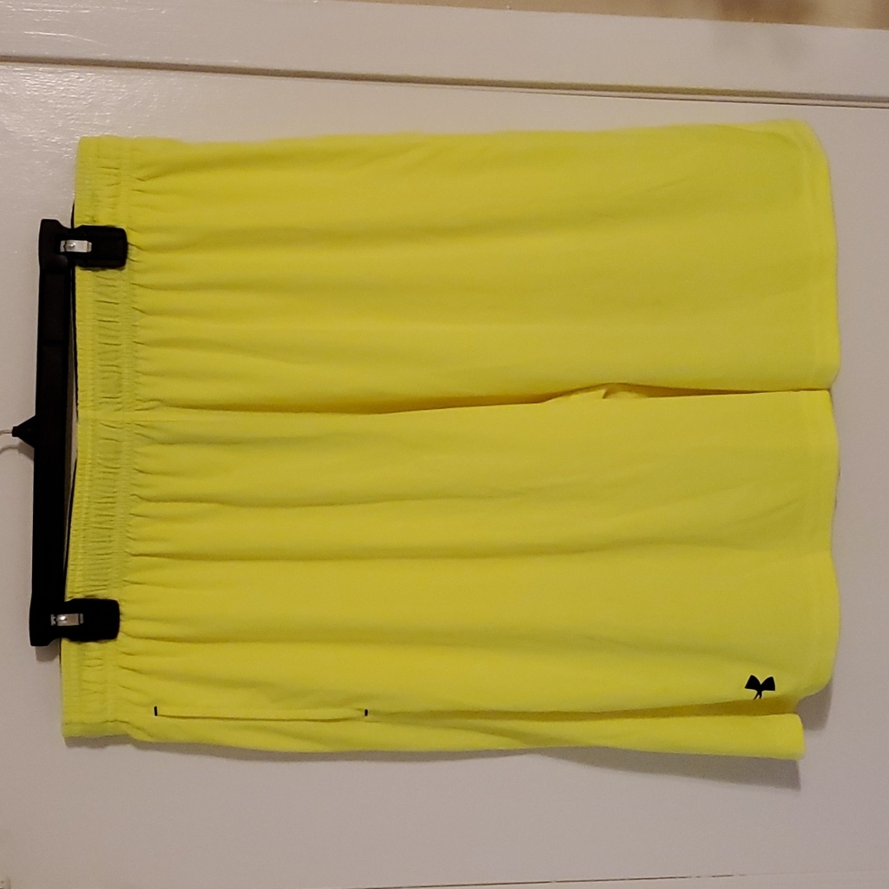 Under Armour Neon Yellow Athletic Shorts
